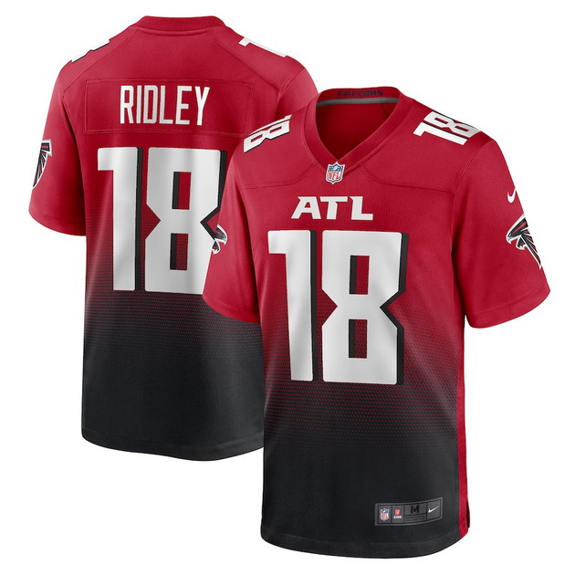 mens nike calvin ridley red atlanta falcons game jersey